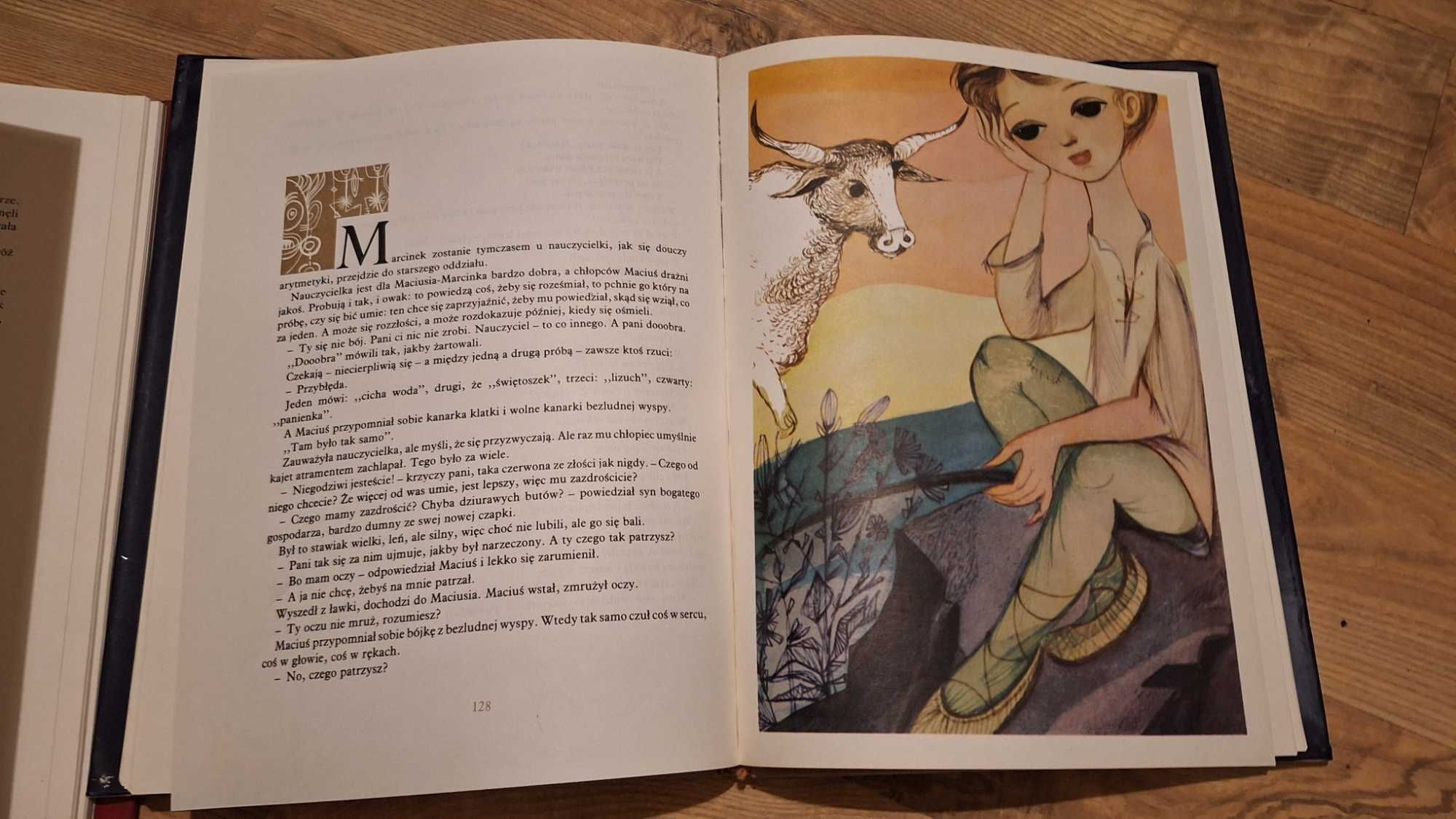 Zestaw J. Korczak "Król Maciuś Pierwszy" i "na Wyspie Bezludnej "1977