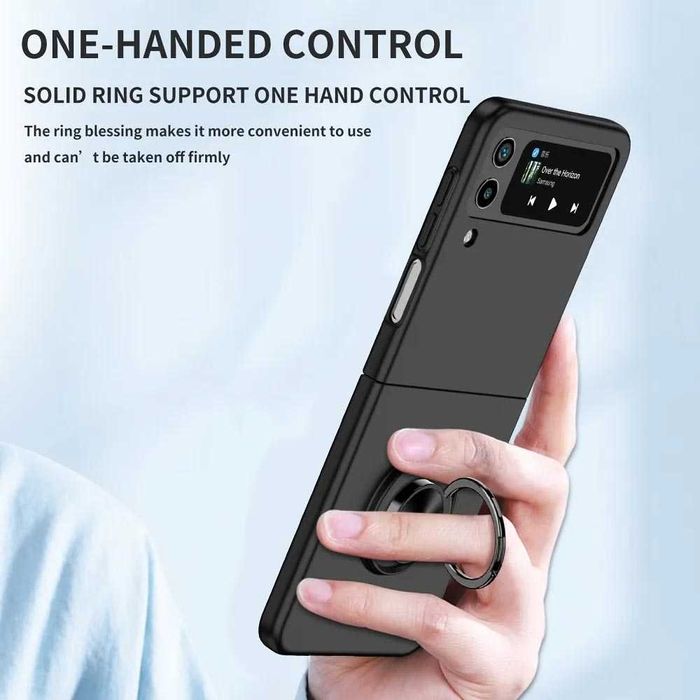Etui / Futerał Kong Ring do Samsung Galaxy Z Flip 5 5G kolor: czarny