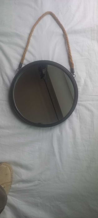 Lusterko na ozdobnym sznurku (30 cm średnica)