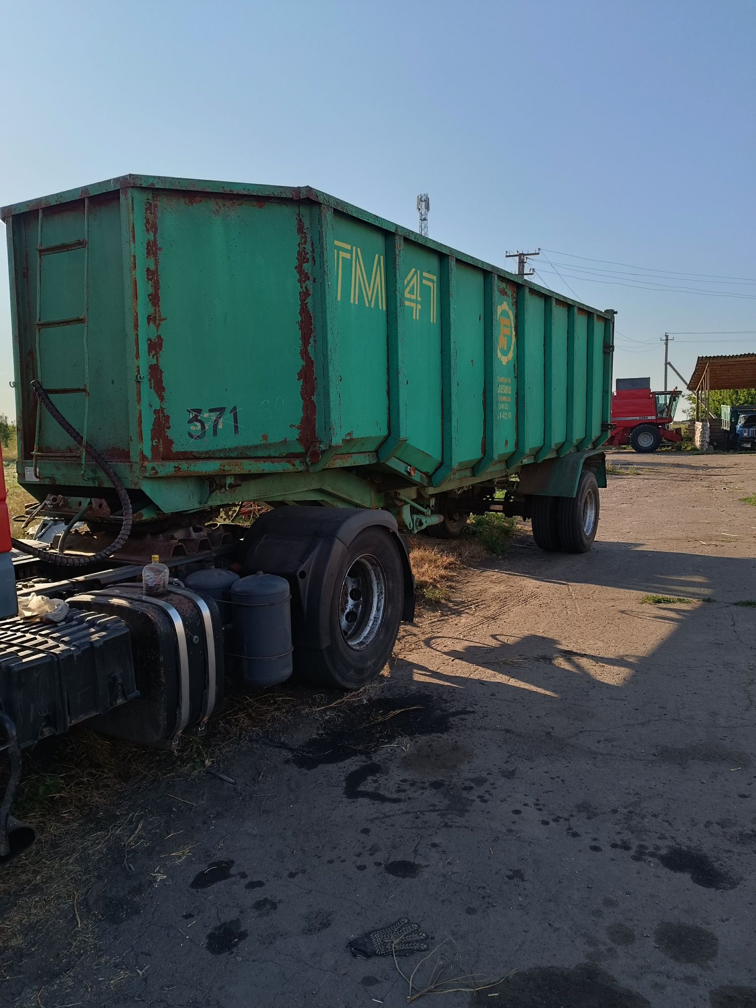Продам напівпричіп самоскид ТМ 47