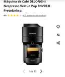 Máquina café delonghi Nespresso vertuo env90.b preta