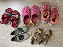 Crocs, nike, frozen, бальні туфлі