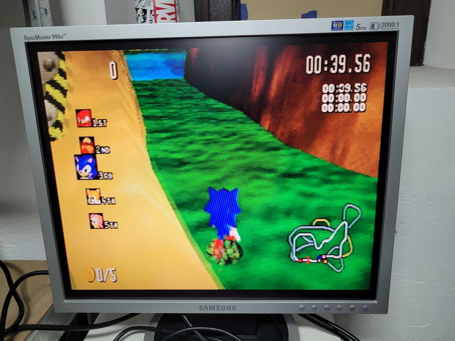 SEGA SATURN SAROO HDLoader wersja ELITE niebieska płyta PCB