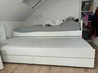 Łóżko podwójne Ikea