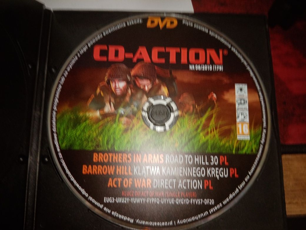 CD-ACTION 6/2010 #179 -Act of War, Barrow Hill, Brothers in Arms: Road