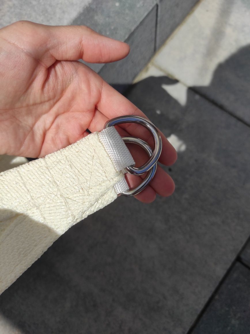 Żagiel osłona słoneczna na taras balkon prostokątna XXL 5x6