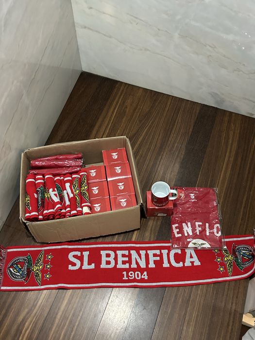 Cachecóis Benfica, Tshirts Benfica e Canecas Benfica