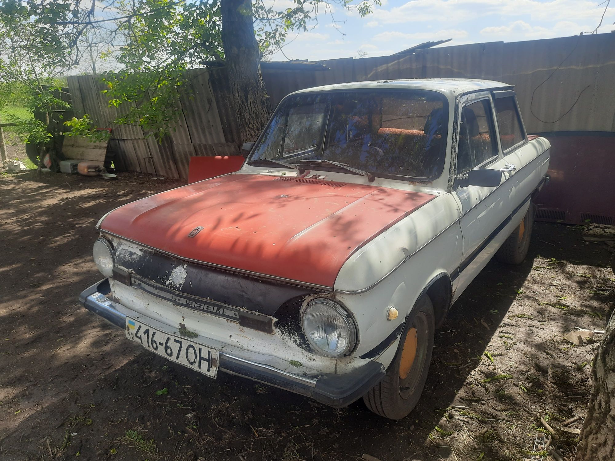 Продам заз 968м з жигулевським матором 1.3