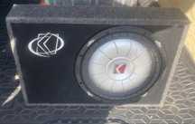 Subwoofer Kicker cvt 12 400w rms