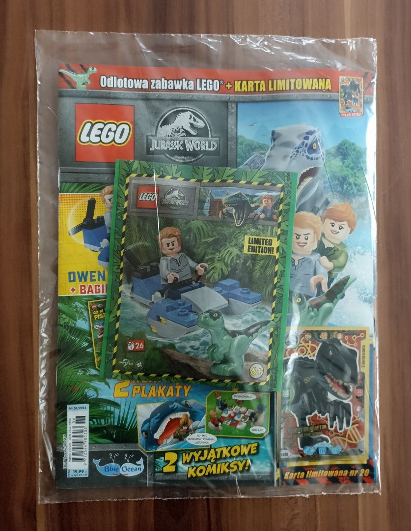 Gazeta, gazetka LEGO Jurassic World Raptor klocki