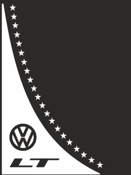 Наклейки Sprinter Crafter Volkswagen Lt вікна зірки угли stars