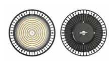 Campânula UFO led 150W / sensor deteção de movimento, 3 anos garantia.