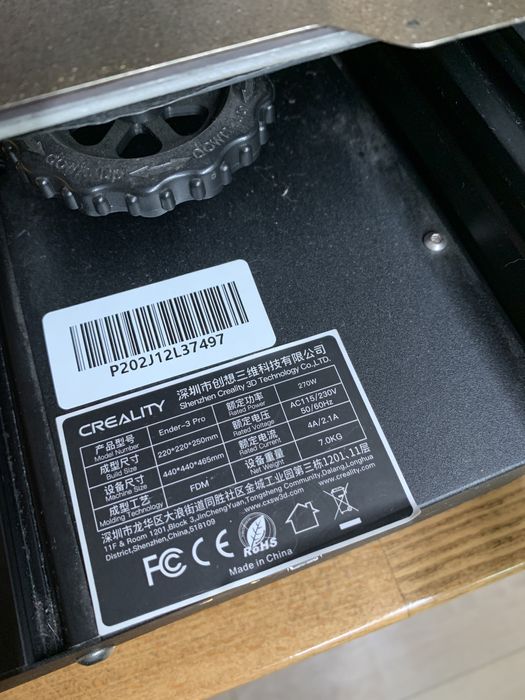 Creality Ender 3 pro з модами, skr mini e3 v3, pei пластина