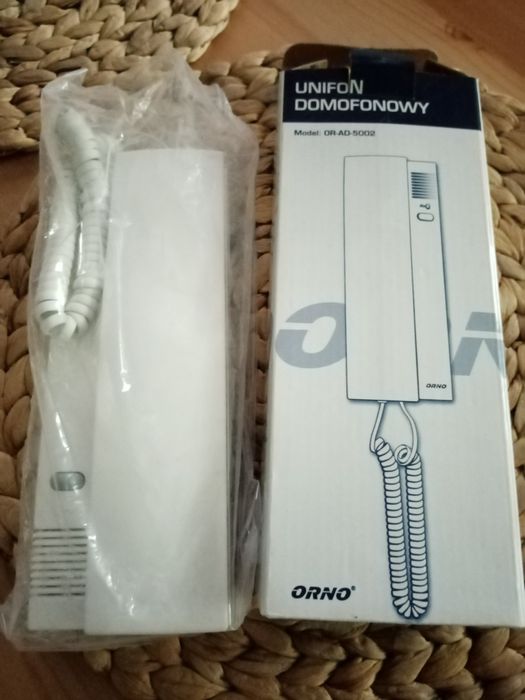 Domofon kolor biały Nowy