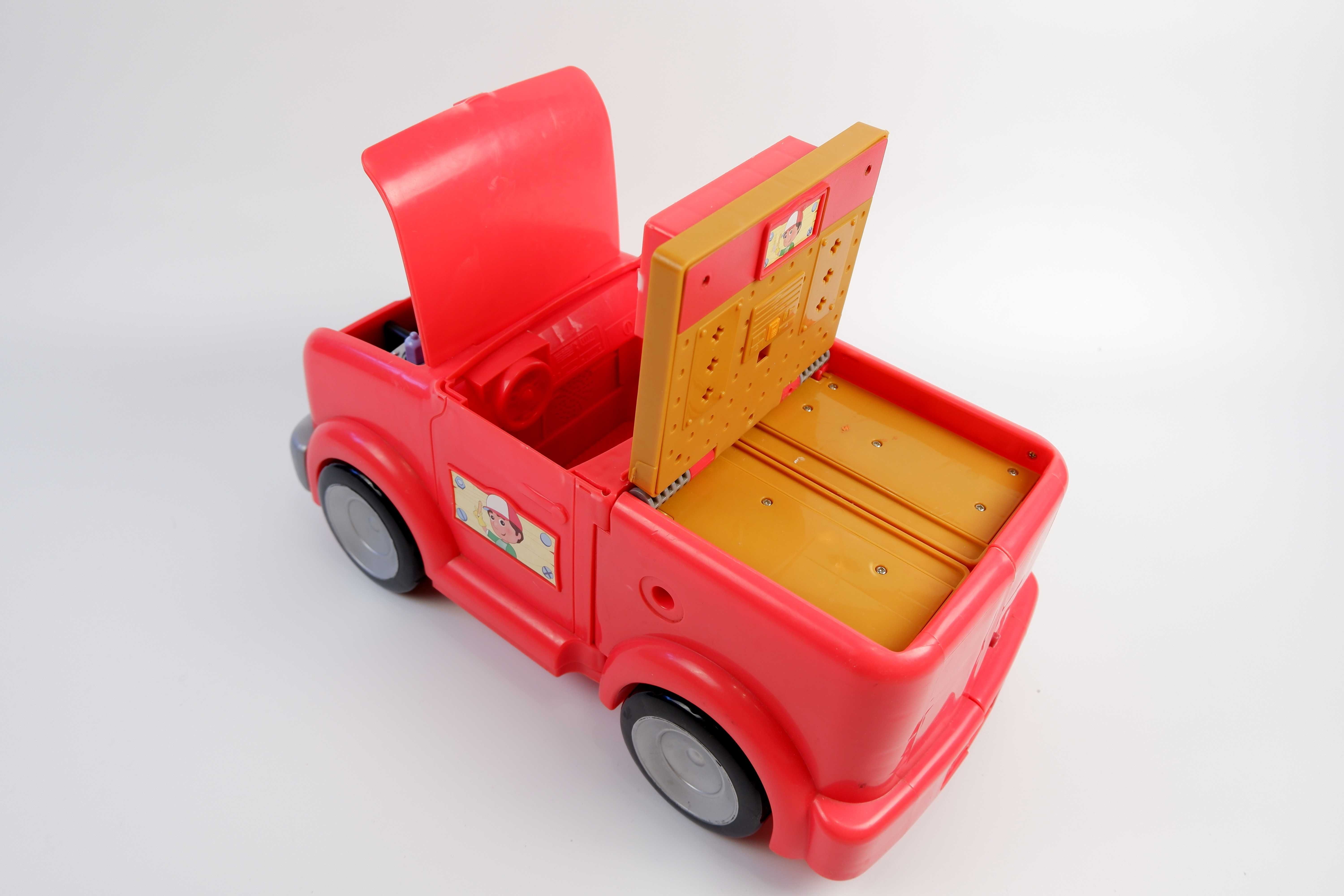 Грузовик мастерская для мальчика машинка трансформер машина mattel