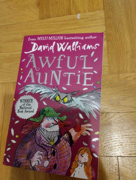 Książka po angielsku dla dzieci,, Awful Auntie " David Walliams