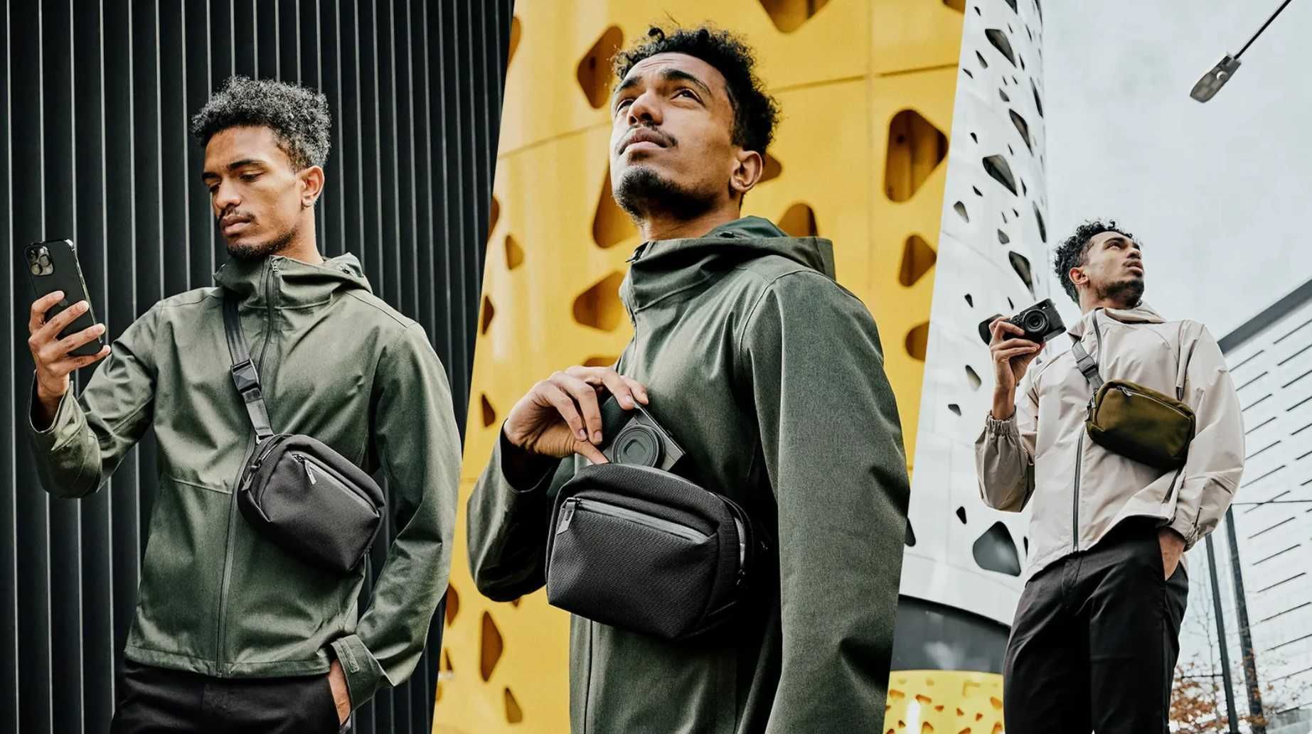 Alpaka Gear Go Sling Nano Utility Pouch Case Bag Сумка Слинг Черная
