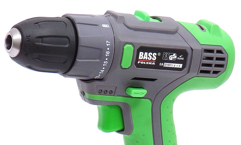 BASS POLSKA Wkrętarka Wiertarka Akumulatorowa 20V 4Ah Aku +Ład BP5801