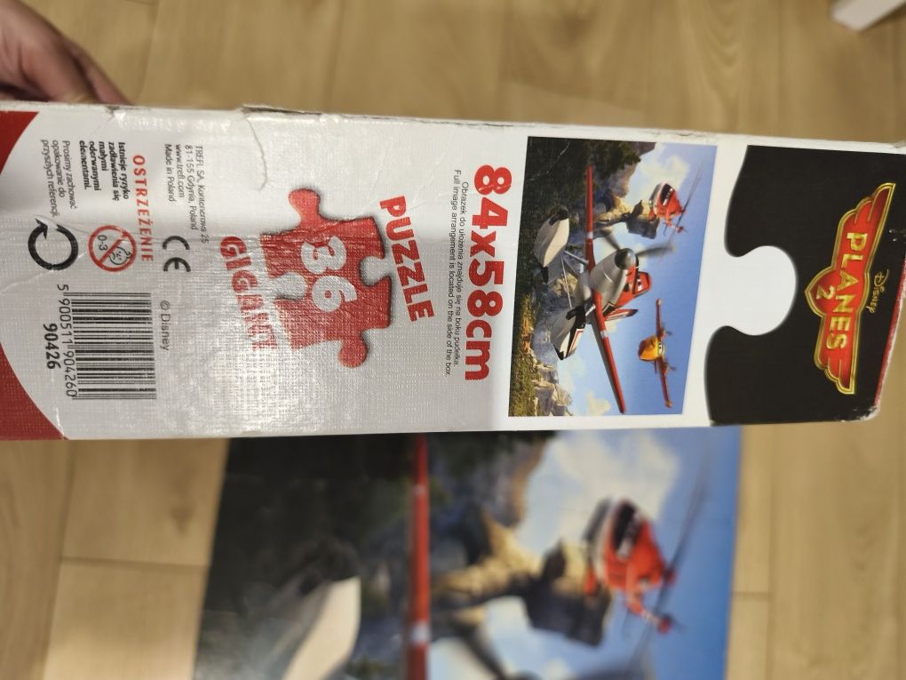Puzzle Gigant Samoloty