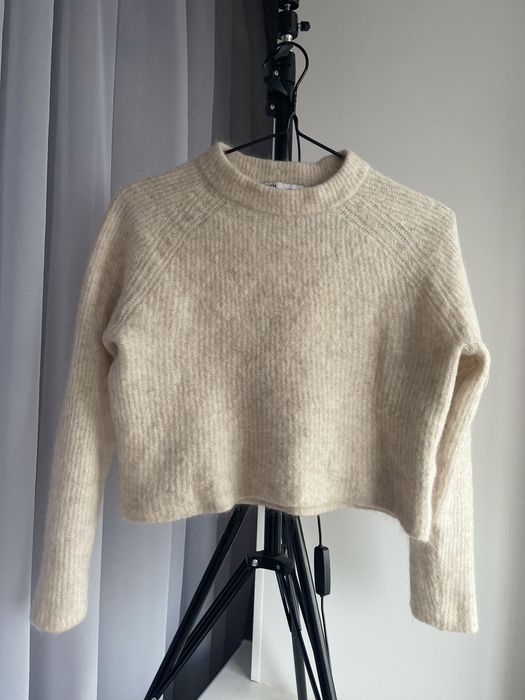 Светр ZARA шерсть альпаки