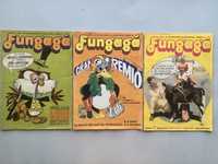 conjunto de 3 Revistas Fungagá (anos 80), dirigidas por Júlio Isidro
