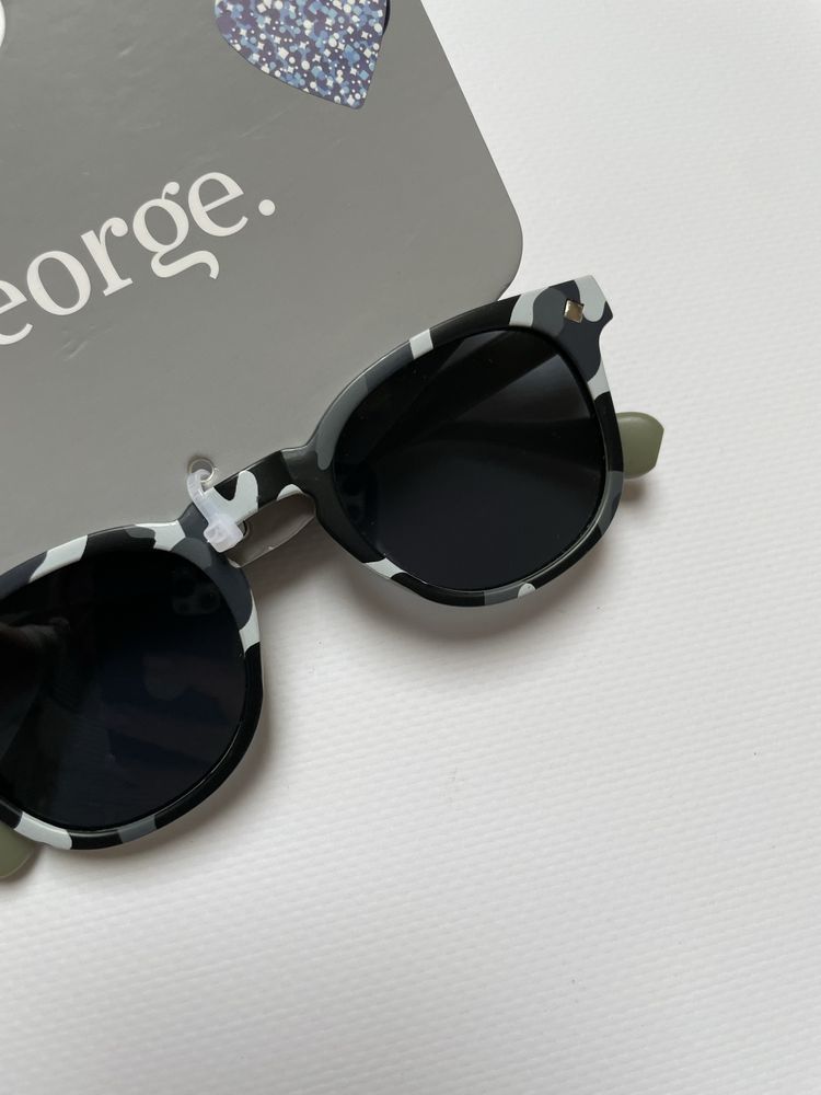 George okulary przeciwsłoneczne moro military khaki chłopięce