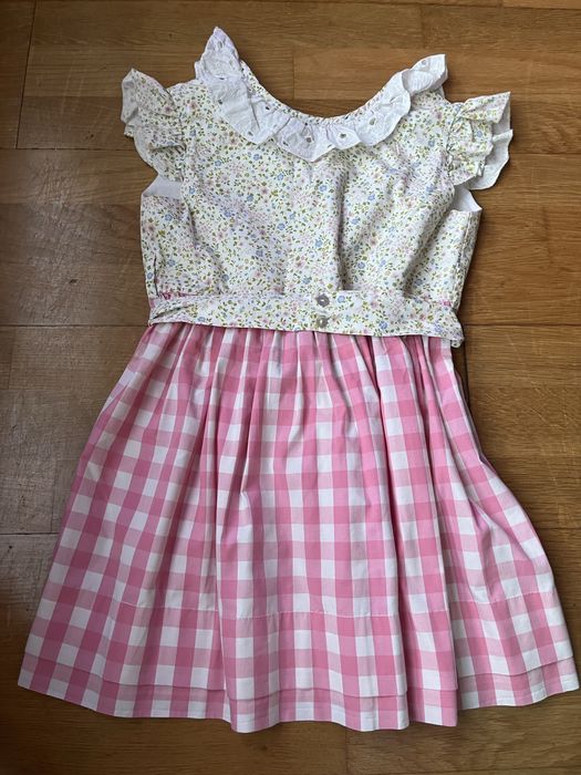 Vestido Pó de talco 10 anos