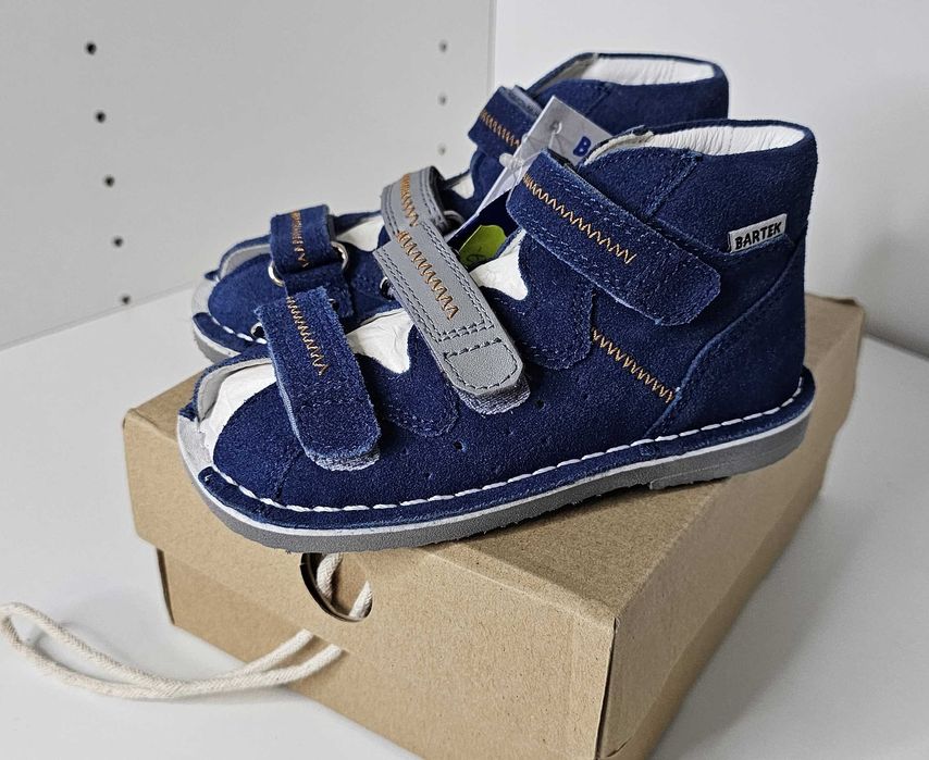 Obuwie profilaktyczno-rehabilitacyjne granat Bartek