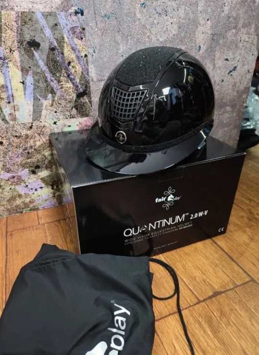 Kask jeździecki Fair Play Quantinum Eclipse Shiny rozm S M i L