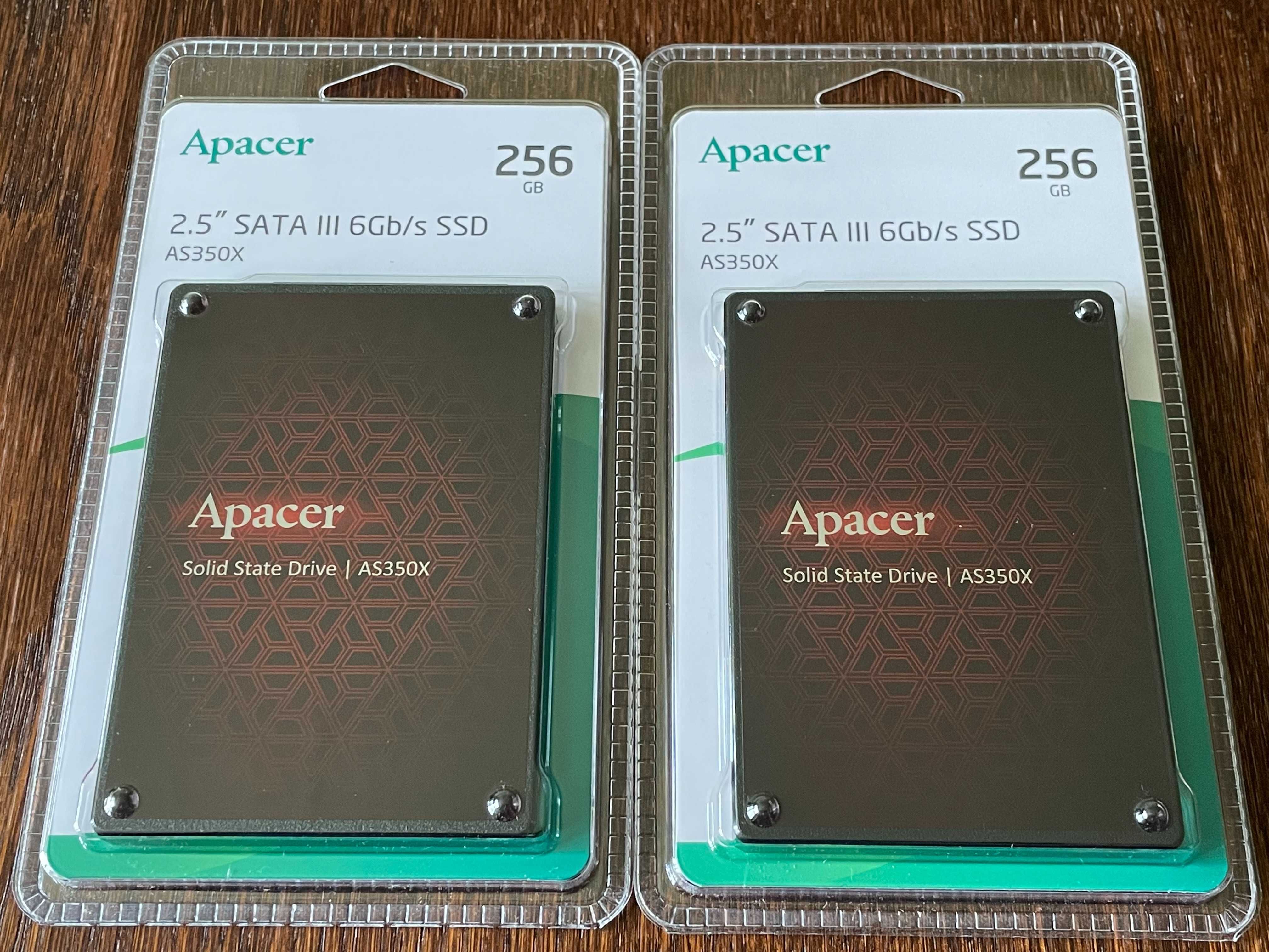 SSD Apacer AS350X 256GB 2.5" SATAIII 3D NAND AP256GAS350XR-1