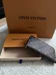 LV portfel brazowy