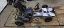 Gokart kp6 z silnikiem wsk kolekcjonerki prl