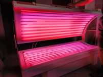 Solarium domowe.