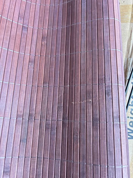 vidaXL Bambusowy kosz na pranie z 2 przegrodami, brązowy, 72 L