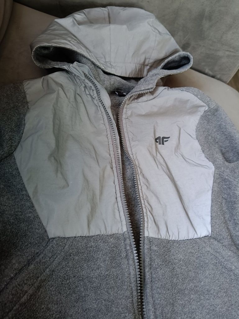 Polar,bluza z kapturem, rozpinany 4F