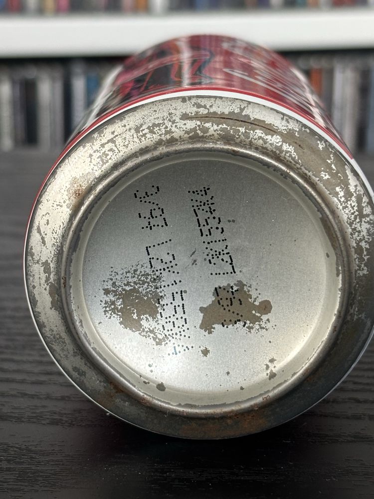 Puszka Coca-Cola DAWID BOWIE lata 90 unikat!