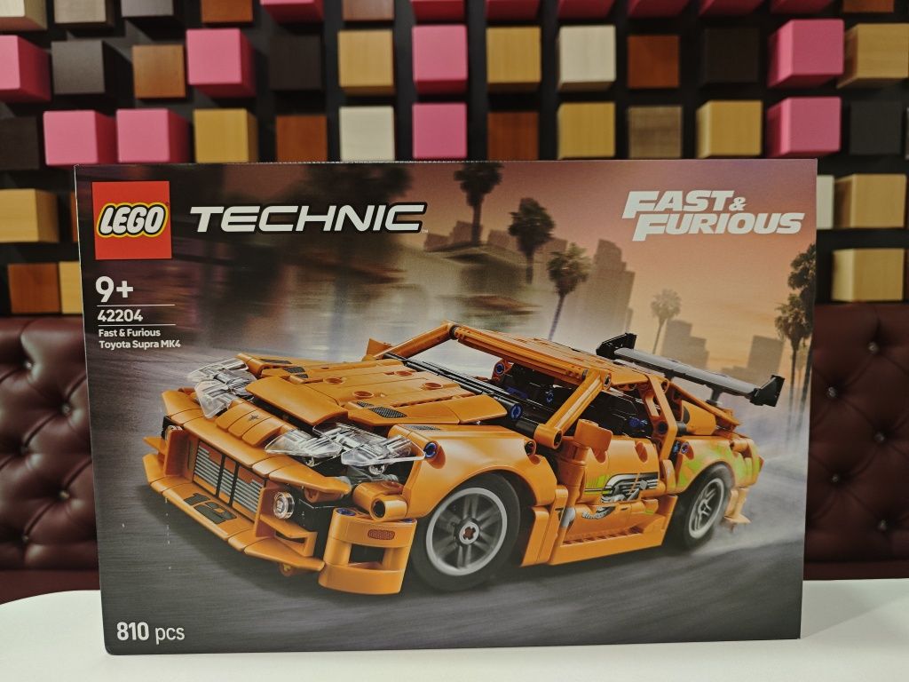 Конструктор LEGO Technic 42204 Fast and Furious Toyota Supra MK4