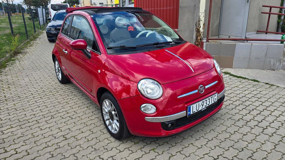Fiat 500c Cabrio 1.3 diesel 2010r. ! Falt Dach !