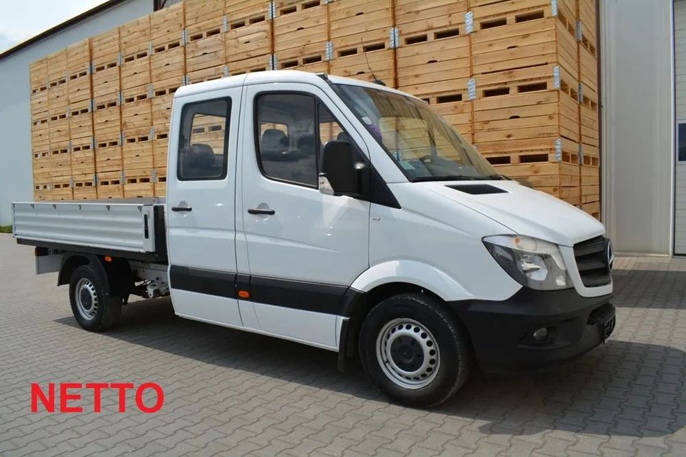 Mercedes-Benz Sprinter 316 CDI LIFT DOKA NOWY MODEL  skrzynia paka doka brygadówka SUPER STAN HAK DMC 3.5T