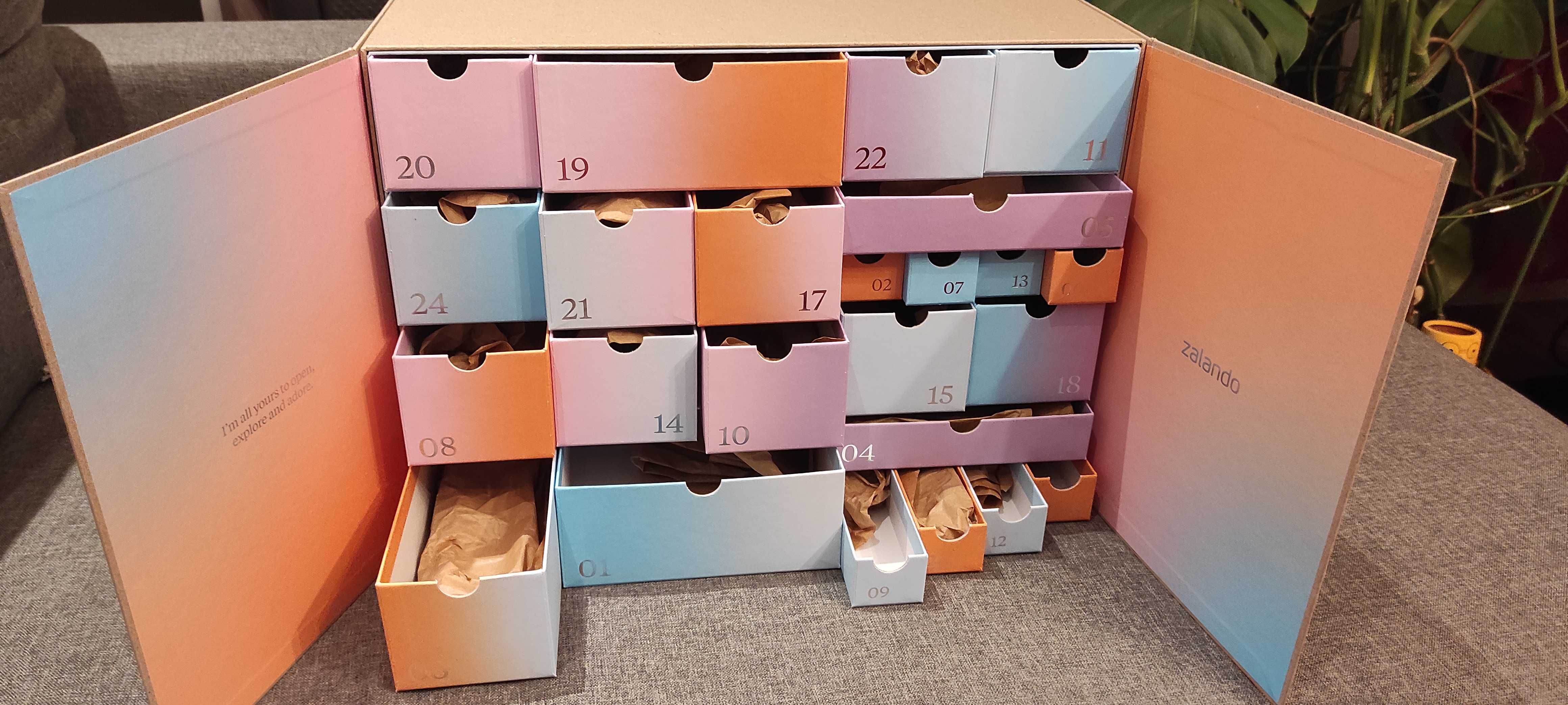 Pusty kalendarz adwentowy Zalando