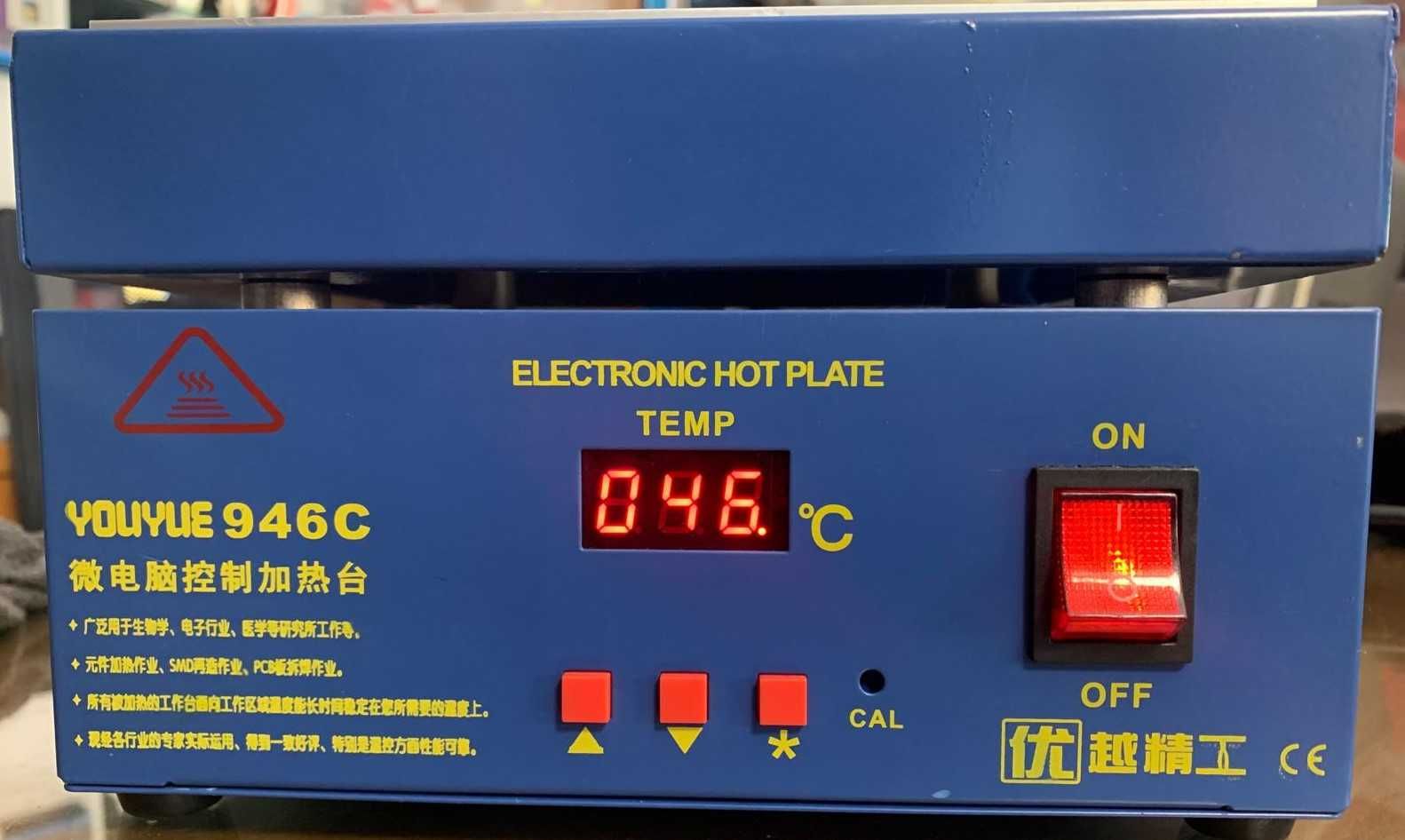 Aquecedor de placas electronicas para reparação