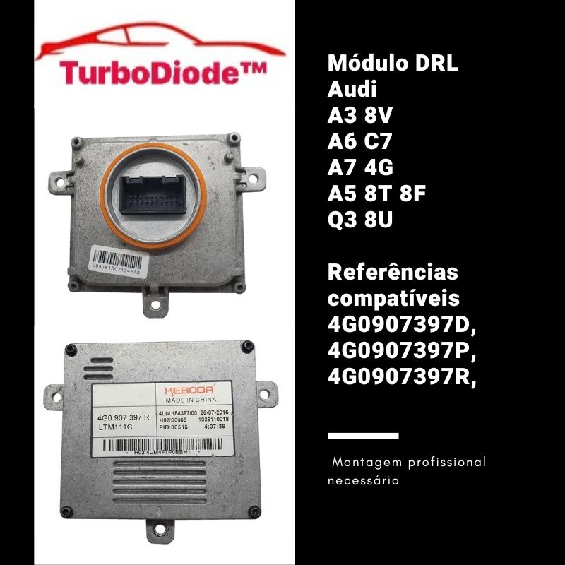 Módulo balastro luz diurna Audi