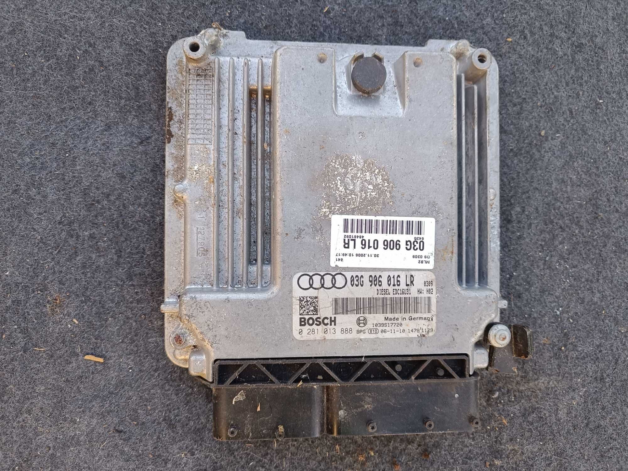 Komputer, sterownik silnika AUDI A4 B7 2.0 TDI 03G.906.016LR