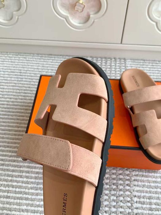 Buty, sandaly klapki, skora 070305