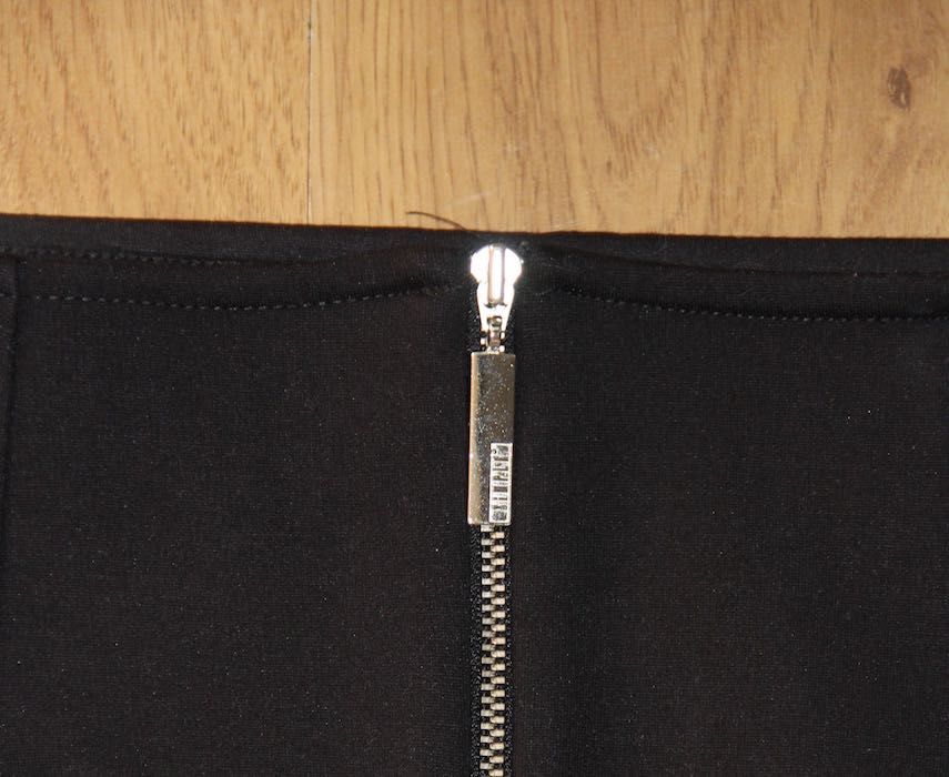 simple czarna spódnica spódniczka fala falbana xs s 34 36
