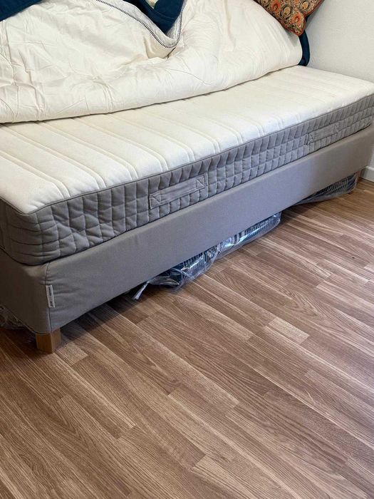 Cama c/colchão molas ensacadas