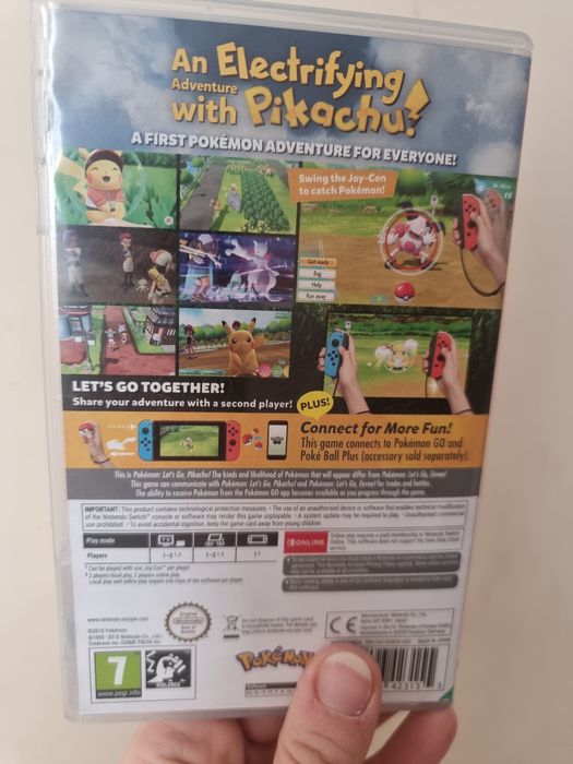 Lets go pikachu switch gra konsola pokemon