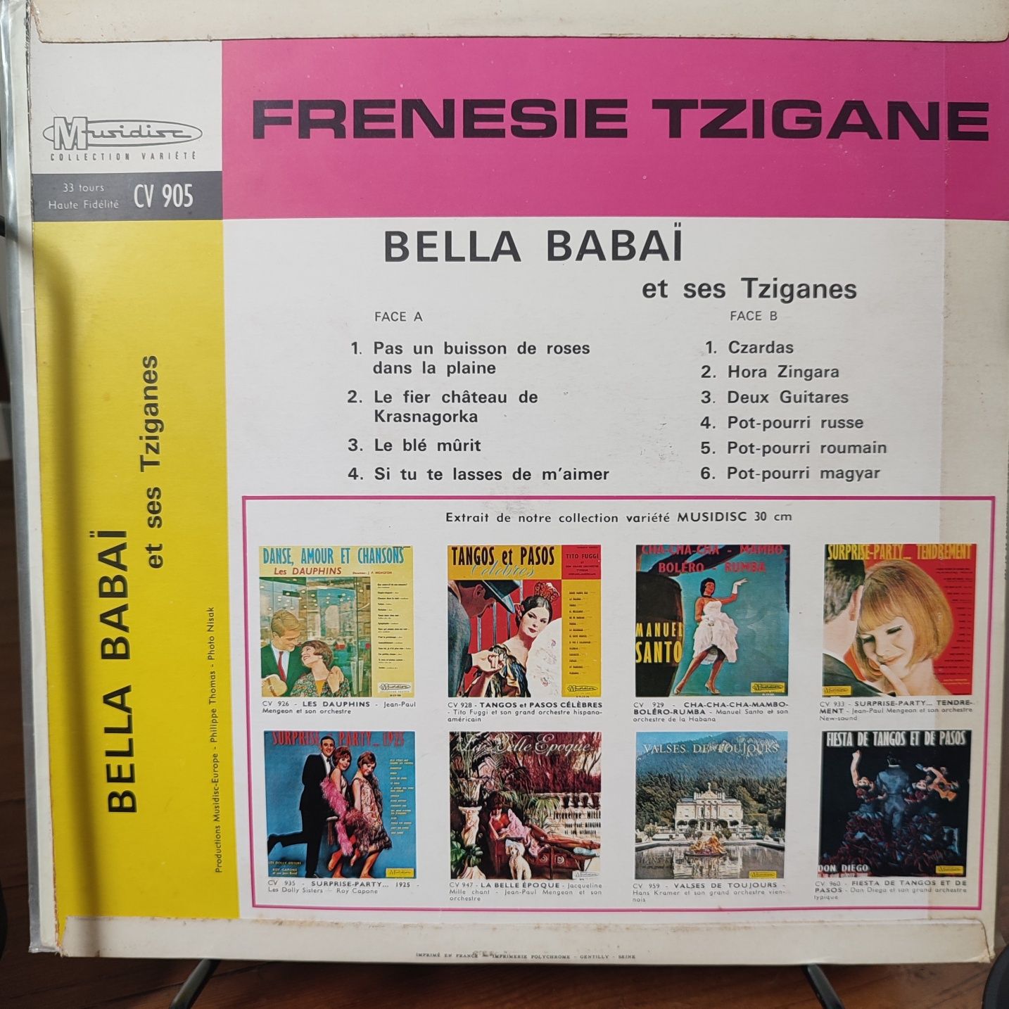 LP Vinil Bella Babaï Frénésie Tzigane