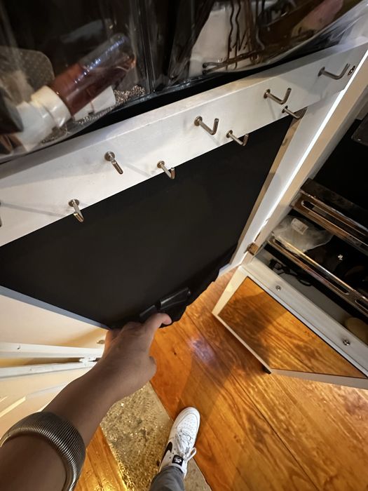 Guarda joias , cabide com espelho com rodizios