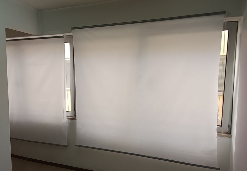 Cortinas / cortinados janelas loja